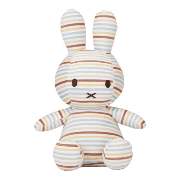 Miffy x Little Dutch - Kuscheltier Vintage Sunny Stripes 25 cm